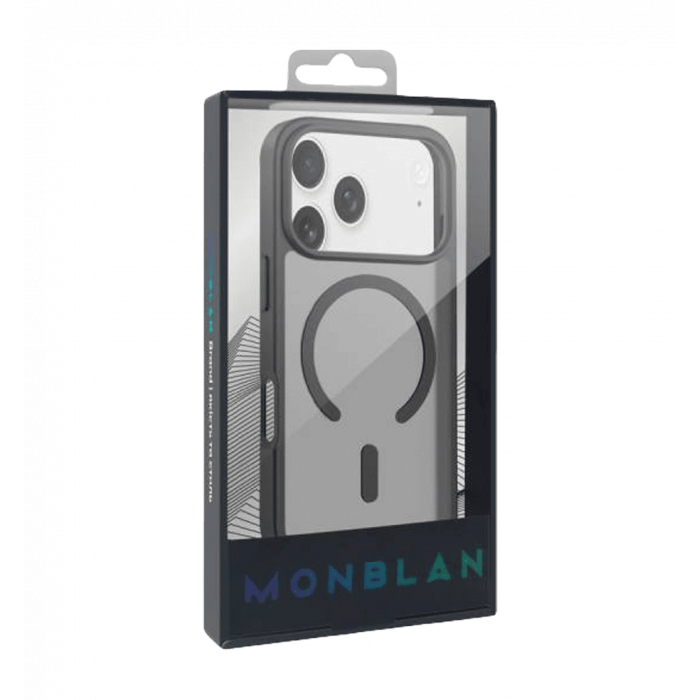 Чохол Monblan для iPhone 17 Pro [MMMt17P] Magnetic Matte Series (Black)