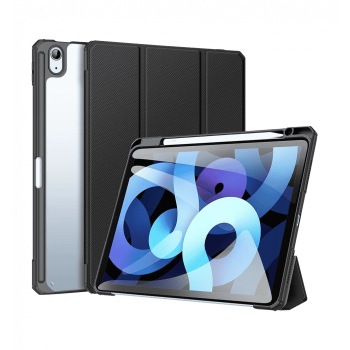 Cover Dux Ducis Toby Series iPad 10 10.9 2022 (With Apple Pencil Holder) (black)