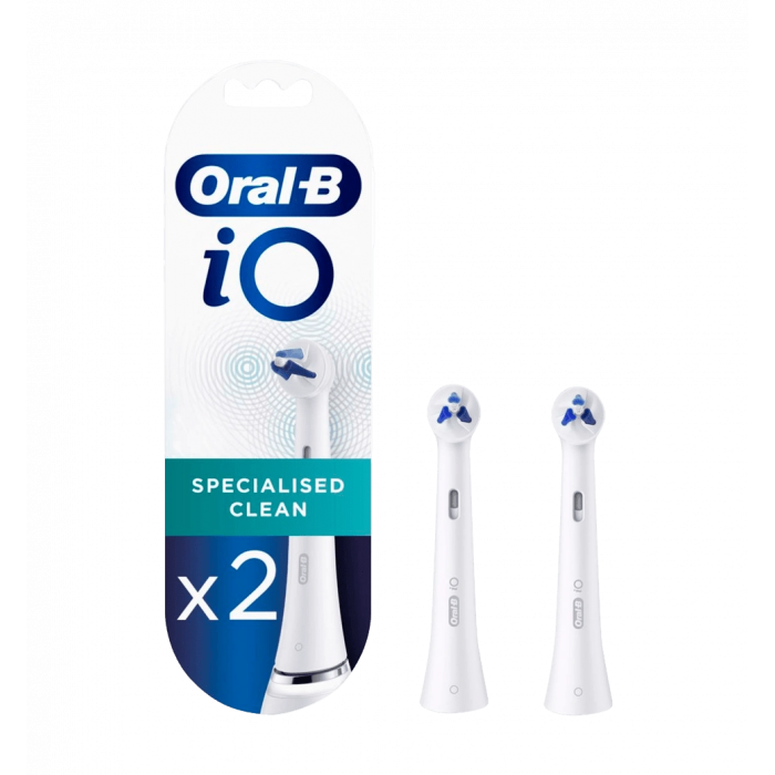 Насадки для зубной щетки BRAUN Oral-B iO Specialised Clean White (2)