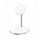 Бездротова Зарядка WIWU [Wi-W019] Wireless Charger Station 2in1 Series (White)