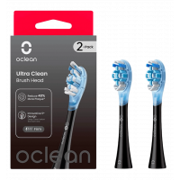 Насадка для зубної електрощітки Oclean UC02 B02 Ultra Clean Brush Head Black (2 шт) (6970810553543)