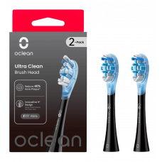 Насадка для зубної електрощітки Oclean UC02 B02 Ultra Clean Brush Head Black (2 шт) (6970810553543)