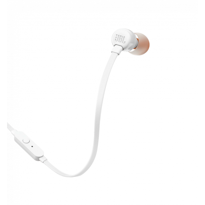 Навушники з мікрофоном JBL Tune 110 White (JBLT110WHT)