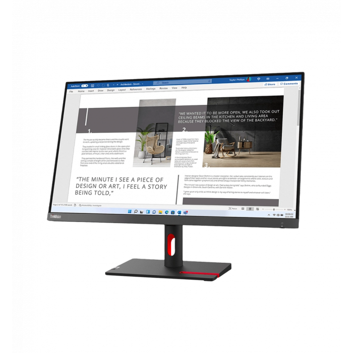 Монитор 27" LENOVO ThinkVision S27i-30 IPS FullHD 60Hz
