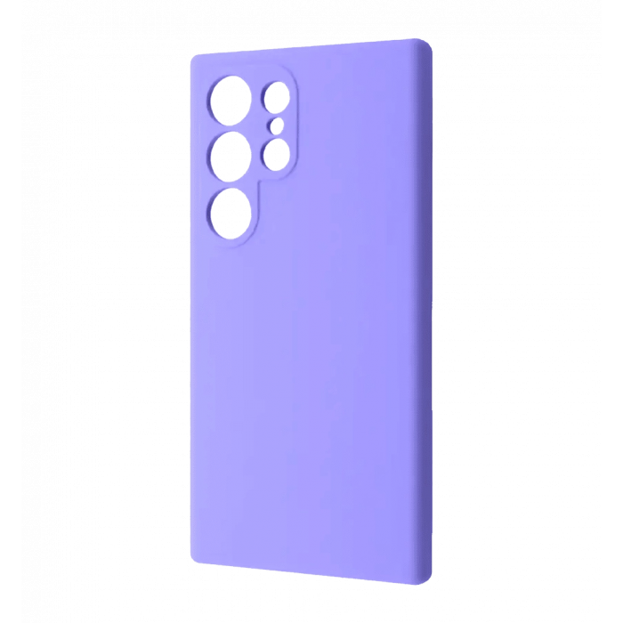 Чохол WAVE Full Silicone Cover Samsung Galaxy S24 Ultra (light purple)