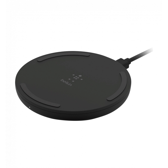 Беспроводной ЗП Belkin Pad Wireless Charging Qi, 10W, black (WIA001VFBK)