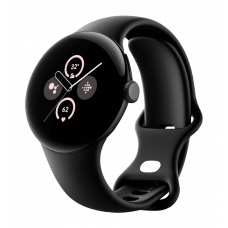 Смарт-годинник Google Pixel Watch 2 Matte Black Aluminum Case / Obsidian Active Band