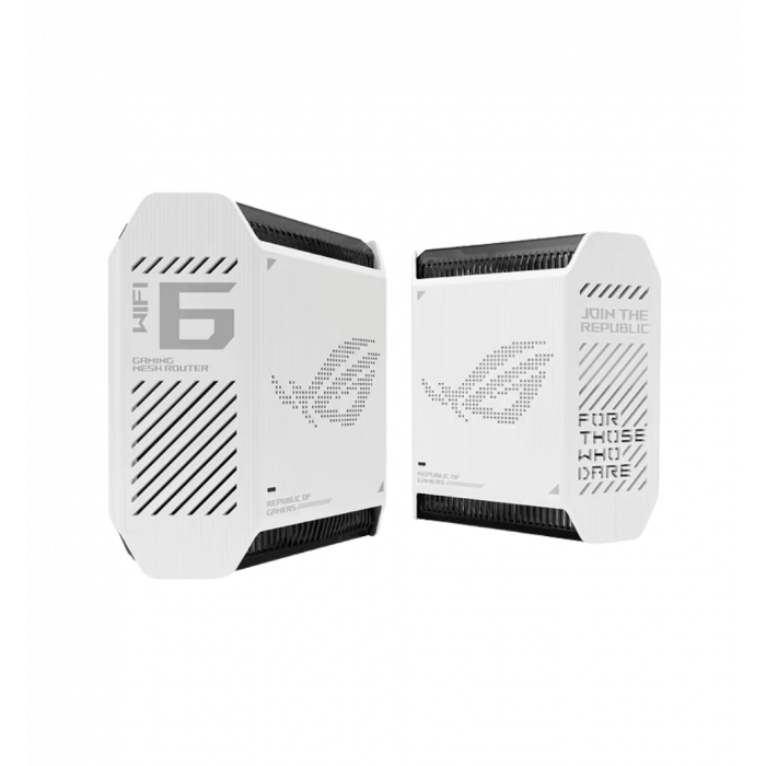 Система WiFi-Mesh ASUS ROG Rapture GT6 AX10000, 3xGE LAN, 1x2.5GE WAN, 1xUSB 3.2, 2мод, білий