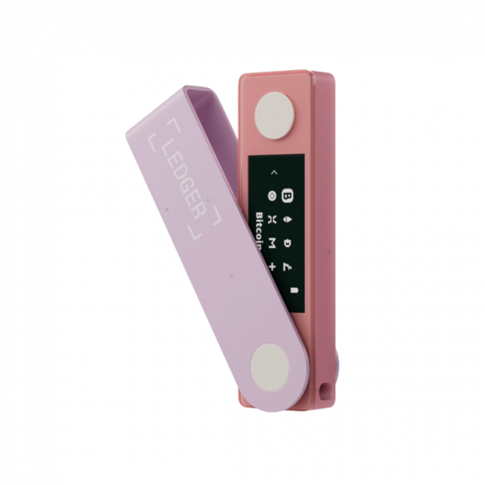 Крипто-кошелек Ledger Nano X Pastel Pink
