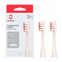 Насадка для зубной электрощетки Oclean P1C8 Brush Head Golden 2шт (6970810553970)