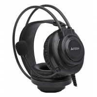 Навушники A4-Tech FH200U (Grey) USB з мікрофоном,колір сірий