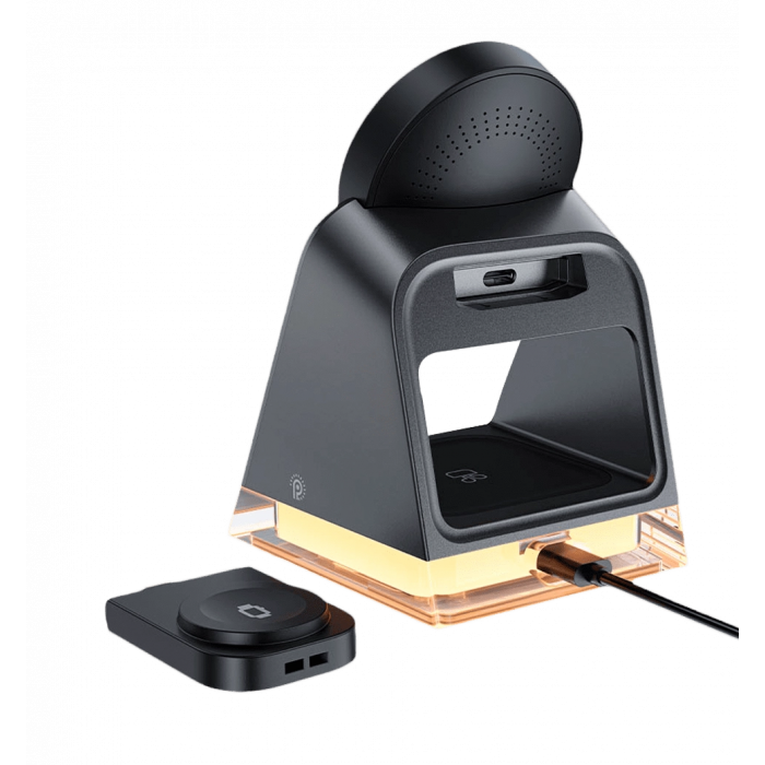 Бездротовий ЗП Acefast E17 Desktop 3in1 Charging Series (Black)