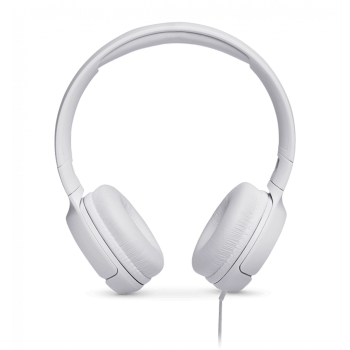 Навушники з мікрофоном JBL Tune 500 White (JBLT500WHT)