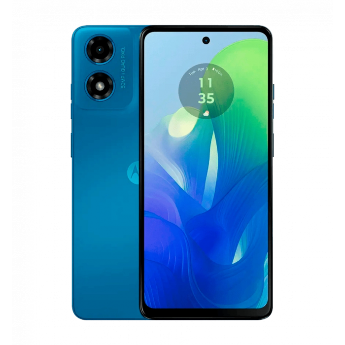 Moto G04s 4/128 GB Satin Blue (PB360042UA)