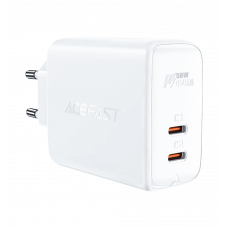 Адаптер Acefast A29 GaN 50W (2 Type-C) (white)