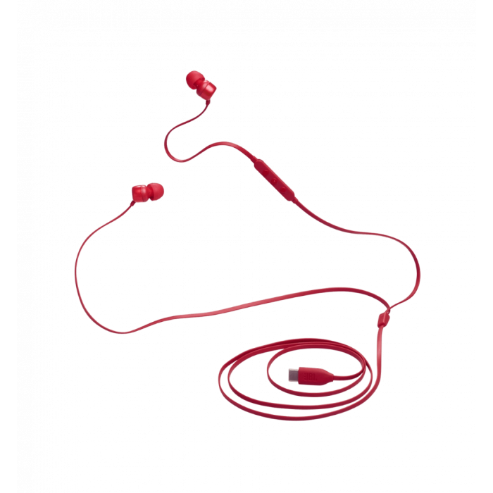 Навушники з мікрофоном JBL Tune 310C Red (JBLT310CRED)