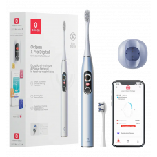 Розумна зубна електрощітка Oclean X Pro Digital Electric Toothbrush Glamour Silver (6970810552560)