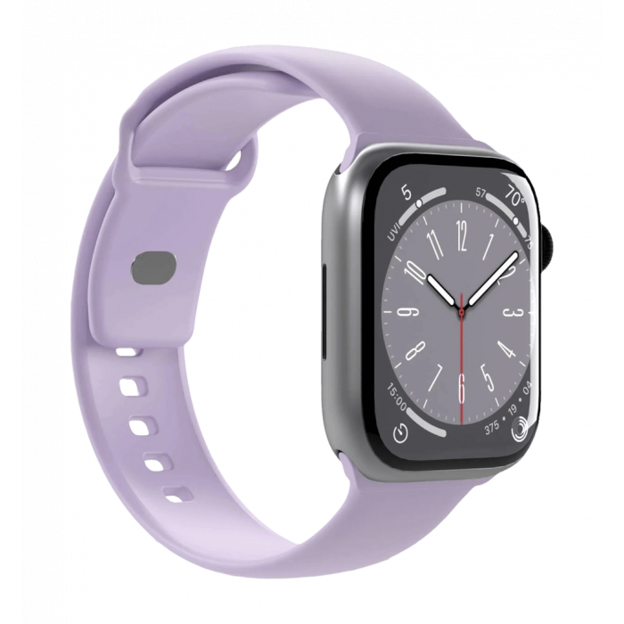 Ремінець для годинника Puro "ICON" Silicone band Apple Watch 38–42mm SM & ML Lavender PUICNAW40LVD