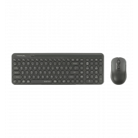 Комплект бездротовий, клавіатура з мишою, A4Tech Fstyler FG3300 Air2 (Grey), сірий колір