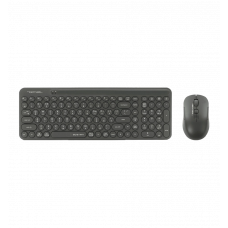 Комплект бездротовий, клавіатура з мишою, A4Tech Fstyler FG3300 Air2 (Grey), сірий колір