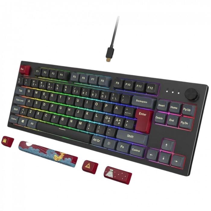 Клавіатура USB TKL DB MK87DB MONTECH