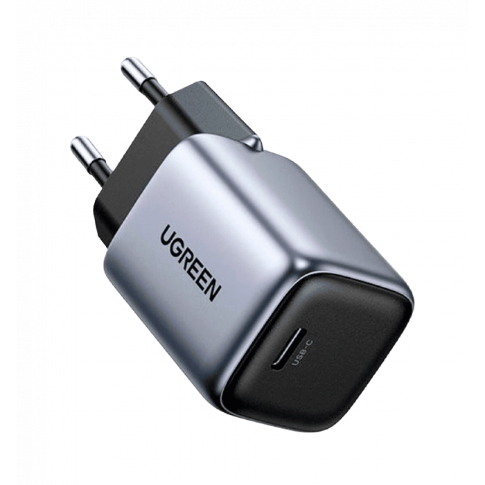 Адаптер UGREEN CD319 Nexode Mini 30W PD GaN Tech Charger Grey (90666)