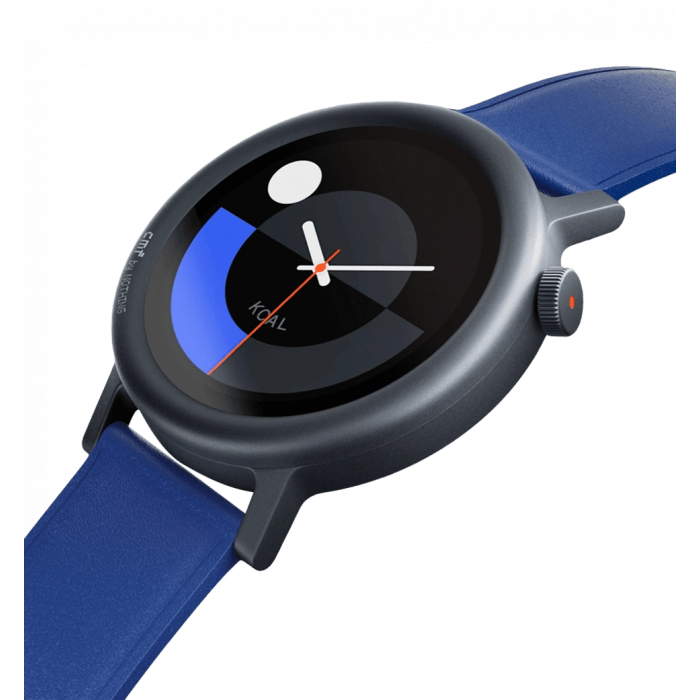 Смарт-годинник CMF by Nothing Watch Pro 2 (D398) Blue Metal body + Leather strap