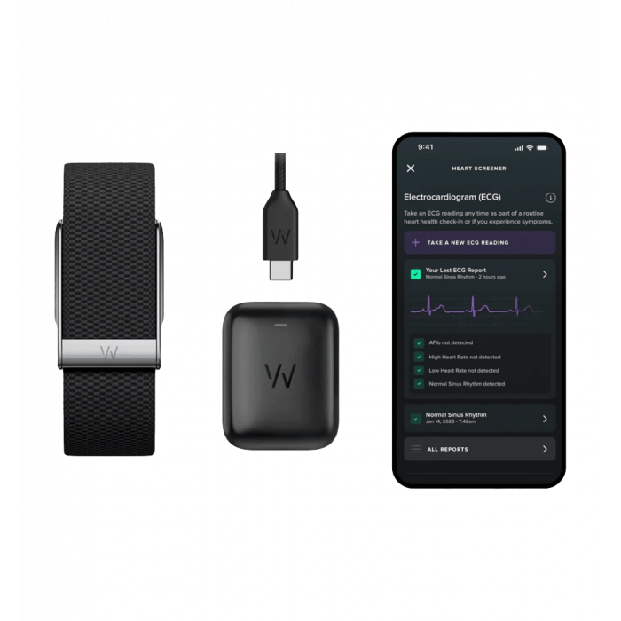 WHOOP 5.0 MG Life Obsidian/Titanium 12 Month Membership (973-002-000)