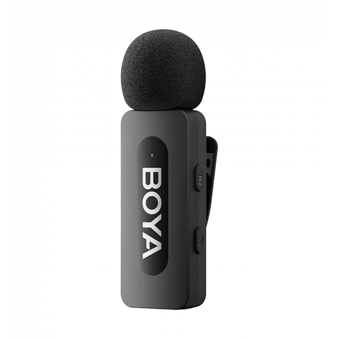 Беспроводной петличный микрофон BOYA BY-V1 Lightning Black