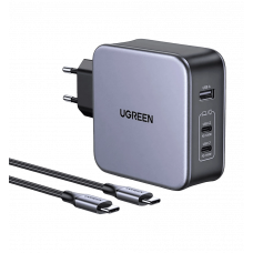 Адаптер UGREEN CD289 GaN Fast Charger 140W with Cable Gray (90549)