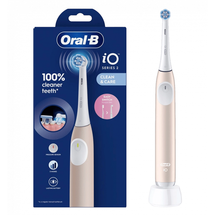 Электрическая зубная щетка BRAUN Oral-B iO Series 2 iOS2.1C9.0 Pink (8700216611831)