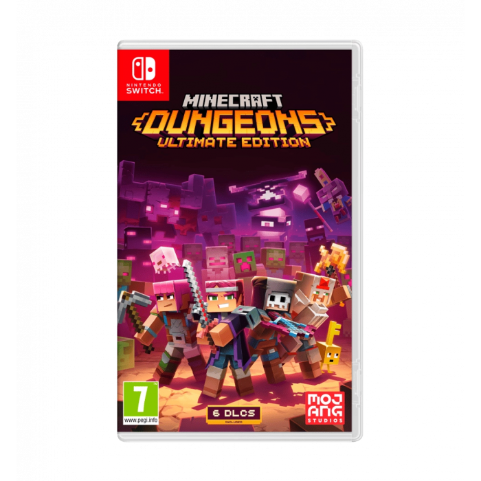 Гра консольна Switch Minecraft Dungeons Ultimate Edition, картридж