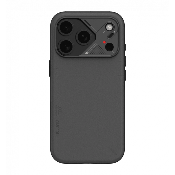 Чохол AULUMU A17 vegan leather case  vegan leather case only for iPhone 17 Pro Black