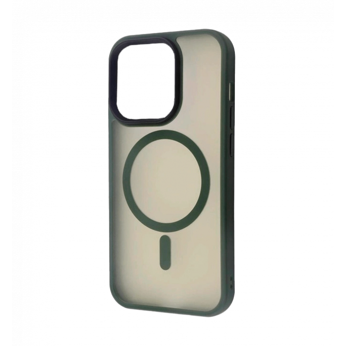 Чохол WAVE Matte Insane Case with MagSafe iPhone 11 green
