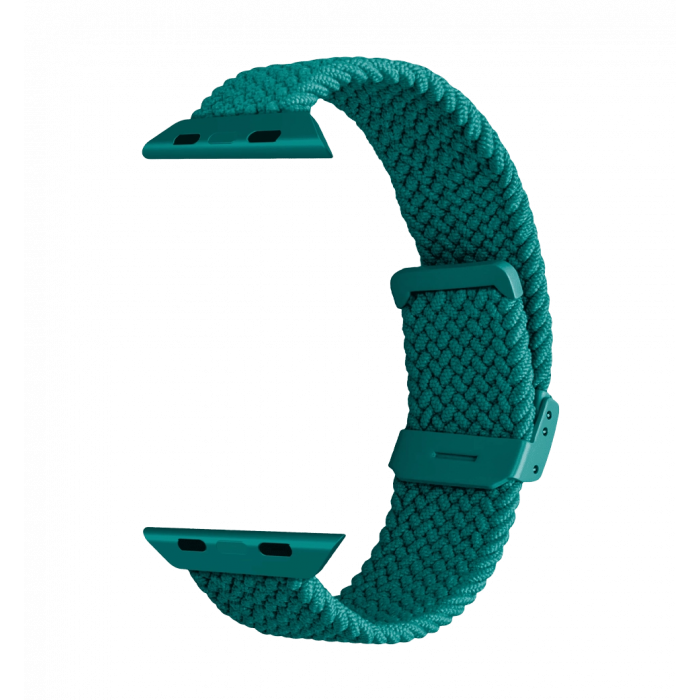 Ремінець для годинника Puro 'LOOP' band nylon Apple Watch 42-49mm Dark Green PUAW44LOOPDKGRN