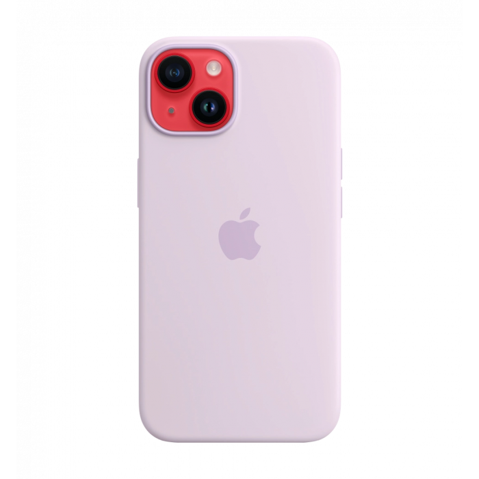 Чохол Силіконовий iPhone 14 Silicone Case with MagSafe Lilac (MPRY3)