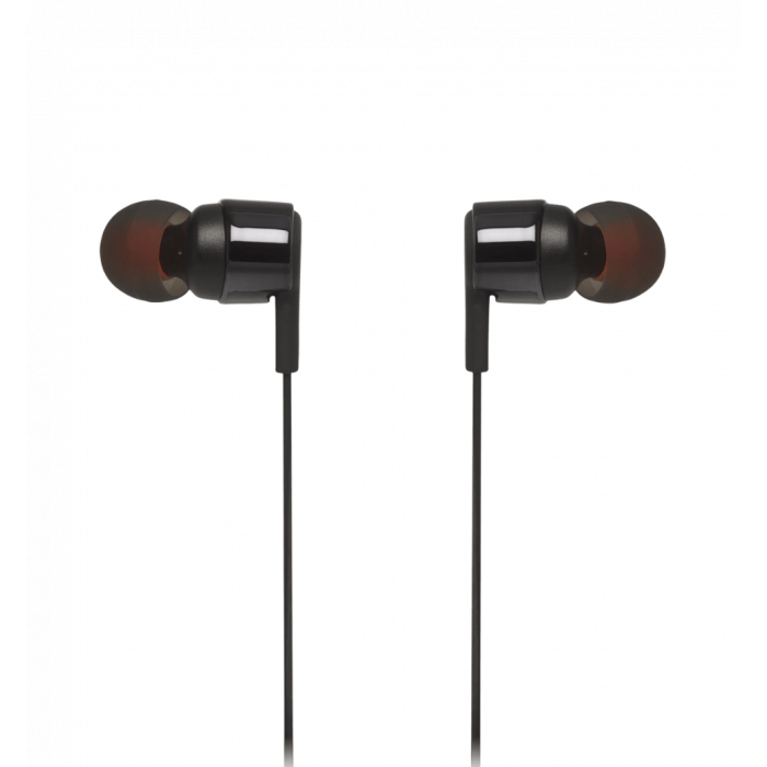 Наушники с микрофоном JBL T210 Black (JBLT210BLK)
