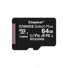 Карта пам'яті 64GB microSDXC C10 A1 Canvas Select Plus 100R UHS-I, U1, V10, Two Pack + Single ADP SD