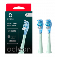 Насадка для зубной электрощетки Oclean UC01 G02 Ultra Clean Brush Head Green (2 шт) (6970810553512)