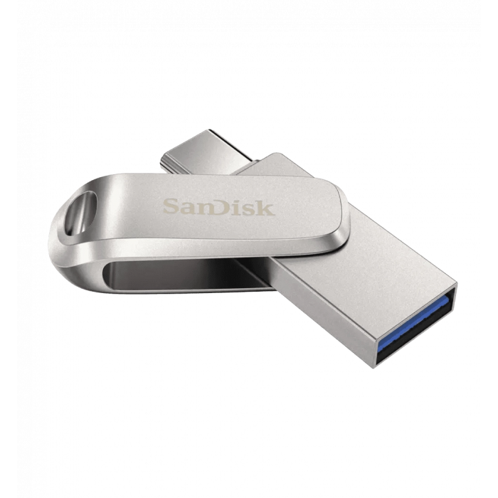 Флешка SanDisk 128 GB Ultra Luxe USB-C3.2 (SDCZ75-128G-G46)