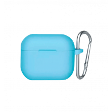 Чохол Blueo Liquid Silicone Case for AirPods 3 with Carbine Sky Blue