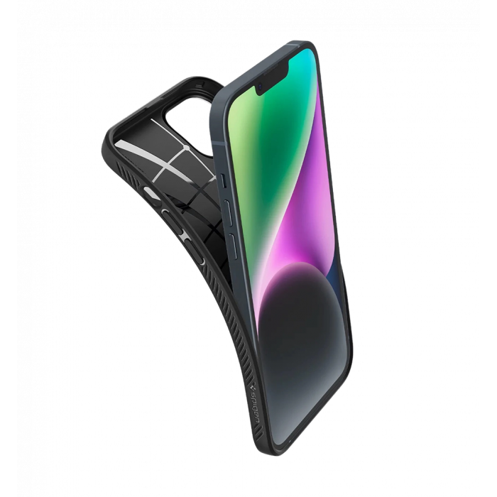 Чохол Spigen  iPhone 14 Plus Liquid Air, Matte Black (ACS04891)