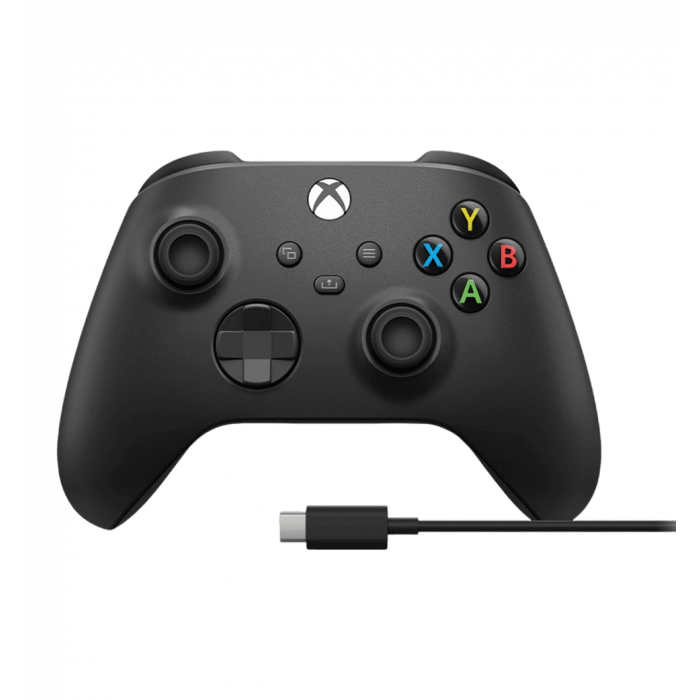 Геймпад Microsoft Xbox Series X | S Wireless Controller Carbon Black + USB type c