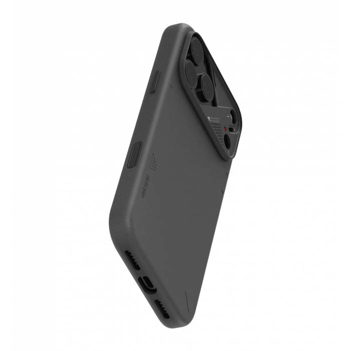 Чохол AULUMU A17 vegan leather case  vegan leather case only for iPhone 17 Pro Black