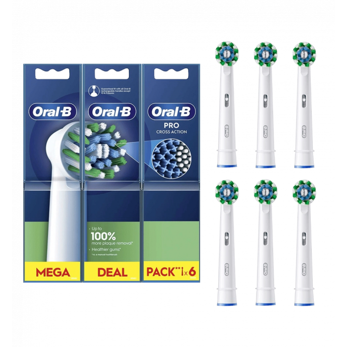 Насадка для зубной щетки BRAUN Oral-B Cross Action EB50RX (6)
