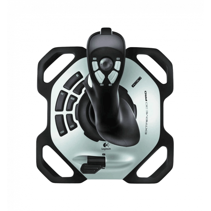 Logitech Extreme 3D Pro Joystick Controller - Silver/Black