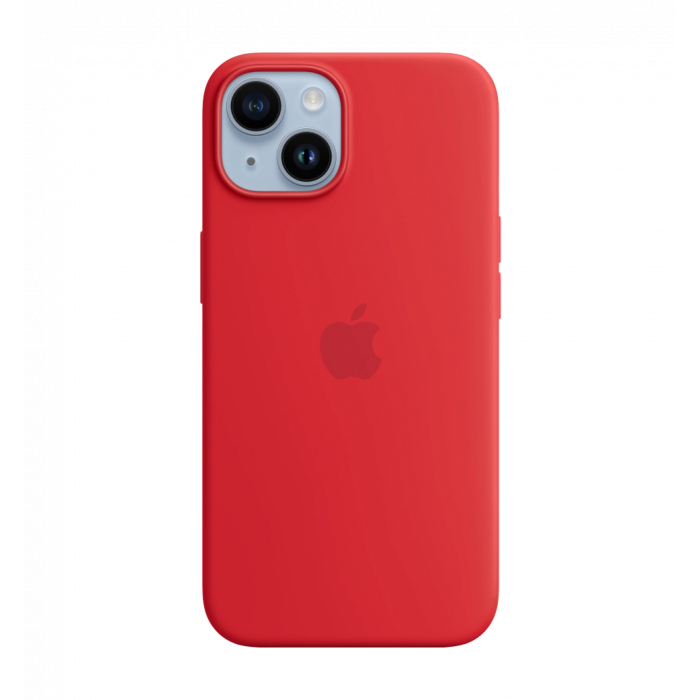 Чохол Силіконовий iPhone 14 Silicone Case with MagSafe (PRODUCT)RED (MPRW3)