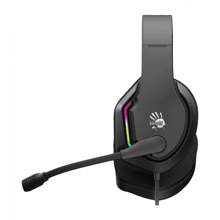 Гарнітура ігрова Bloody G260 з підсвічуванням, USB, колір чорний