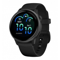 Смарт-годинник Garmin Vivoactive 6 Slate with Black Band (010-02985-00)