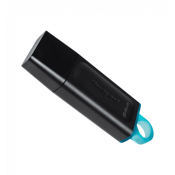 Флеш пам'ять USB3.2 Gen 1 DataTraveler Exodia (Black+Blue) - 2 Pack DTX/64GB-2P